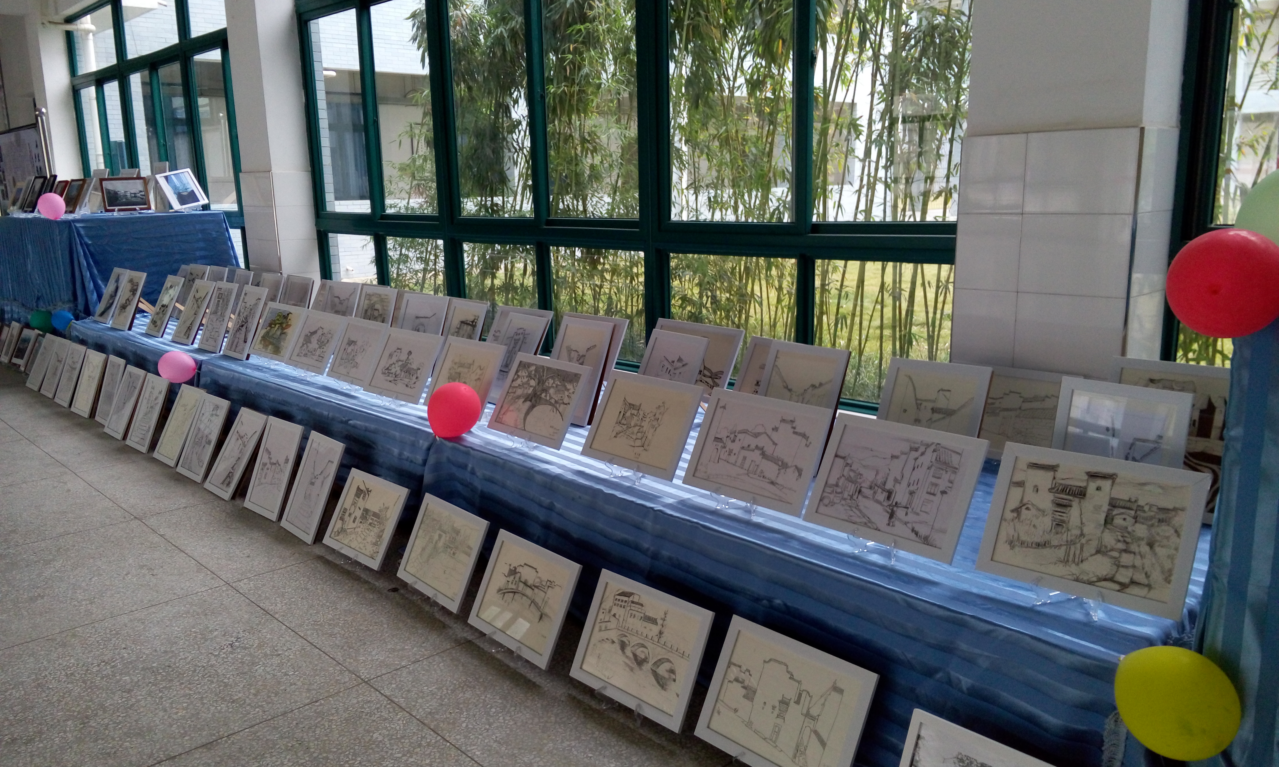 我系举行皖南写生作品展 我系举行皖南写生作品展